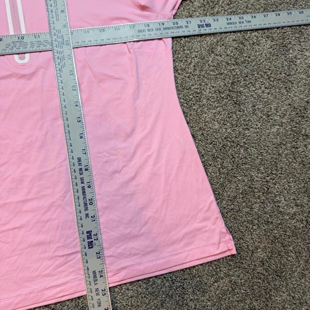 G/FORE Quarter Zip Pull Over Pink Golf Preppy Barbie Core Size Large - Picture 4 of 4